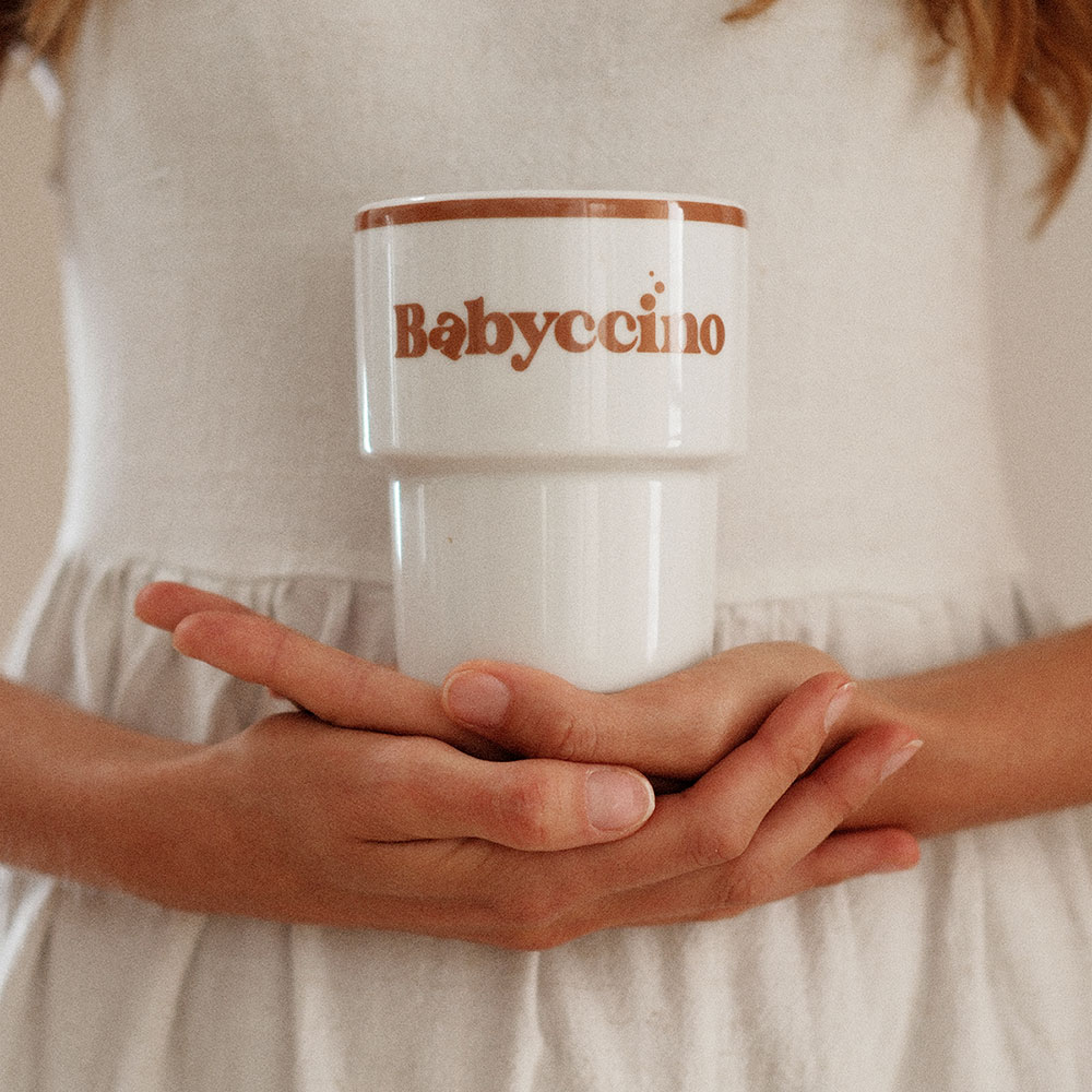 Babyccino ceramic mug