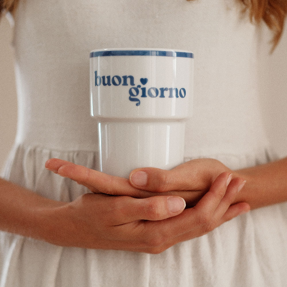 Buongiorno ceramic mug