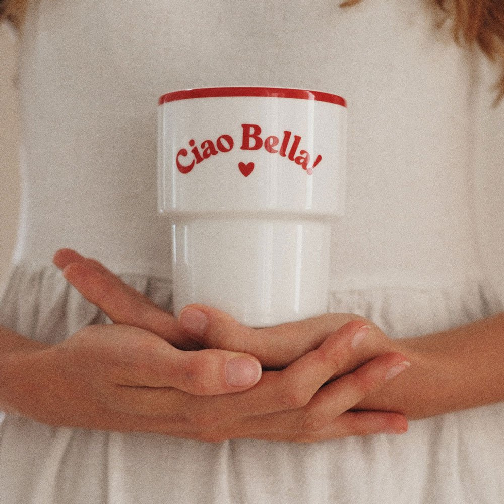 Ciao Bella ceramic mug